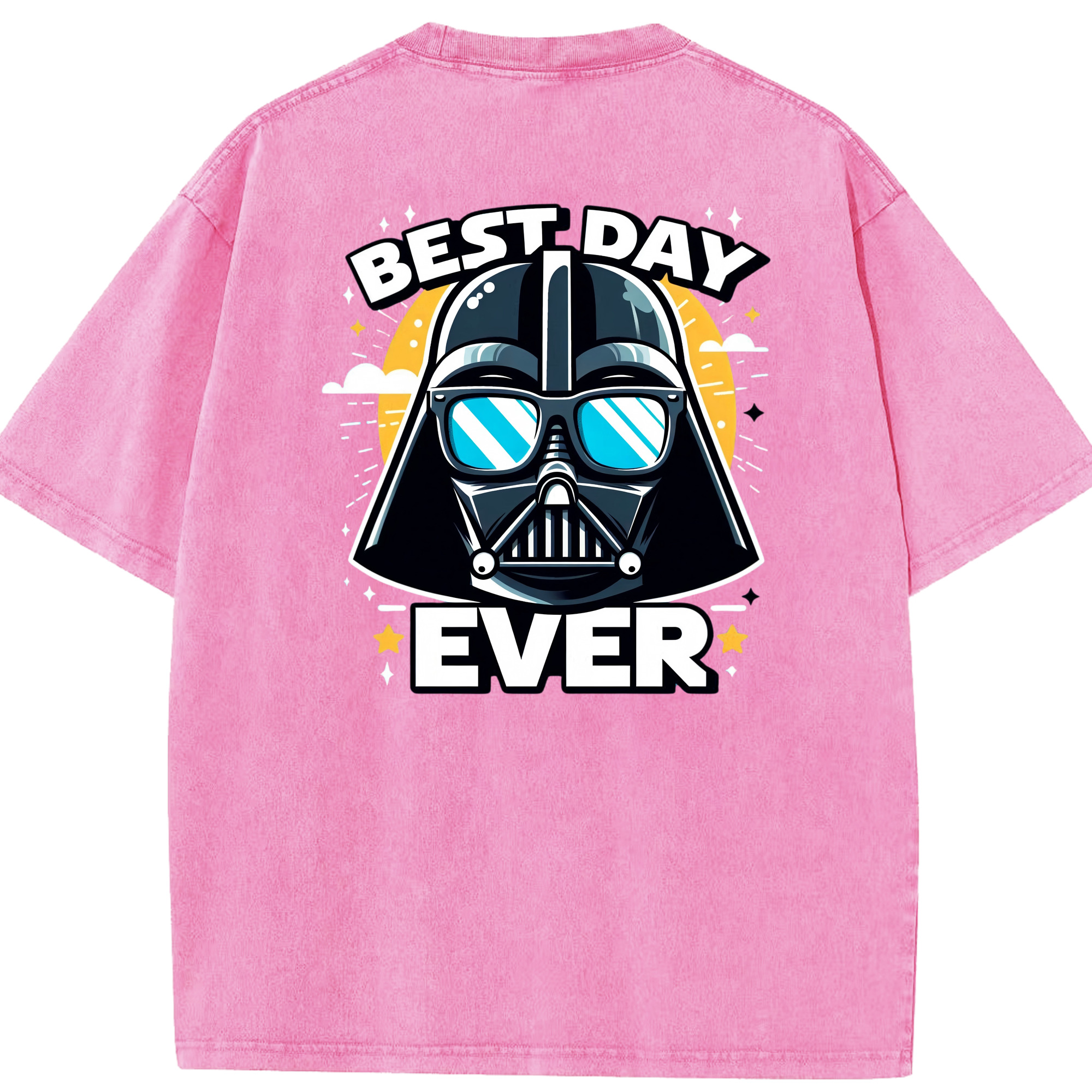 （画像用） スター・ウォーズ Star Wars 綿100% ヴィンテージ風 半袖Tシャツ（背面プリント）
